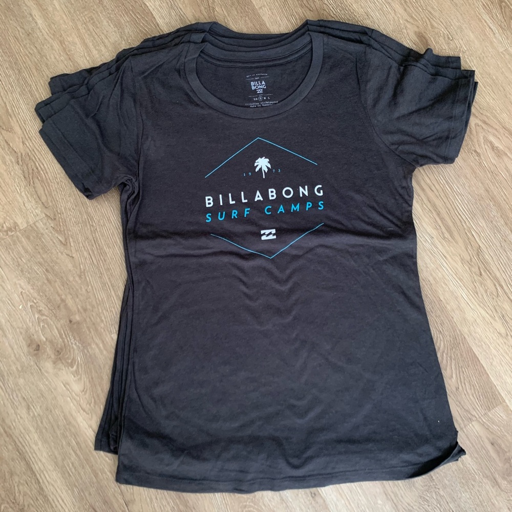 New billabong surf camp shirt